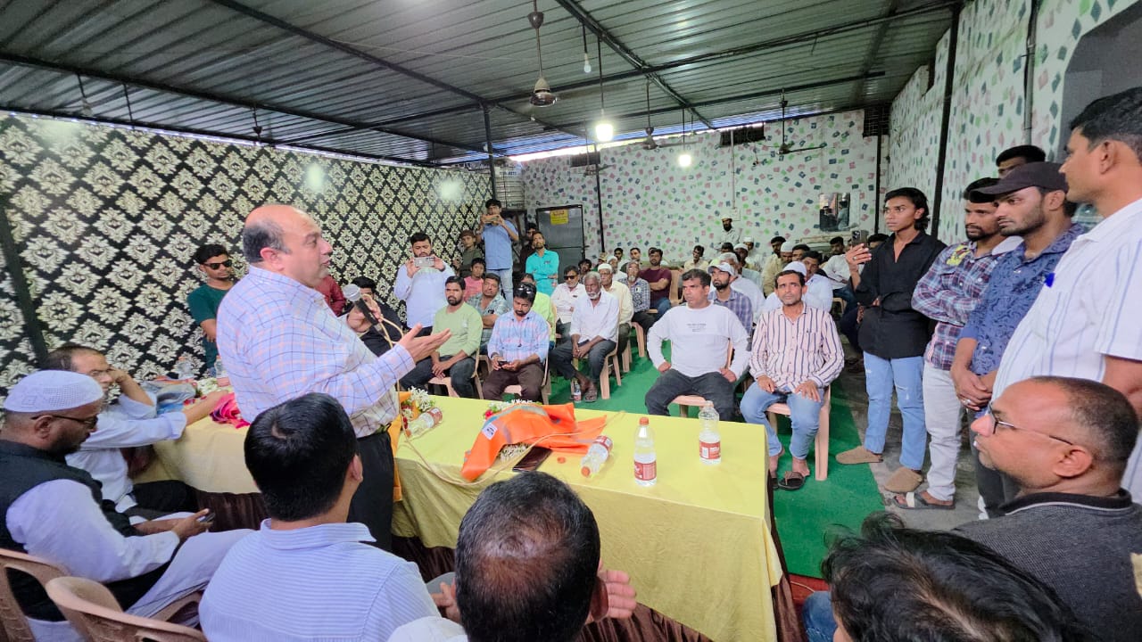 MLC Amer Ali Khan Interacts with Citizens at Help Welfare and Educational Society