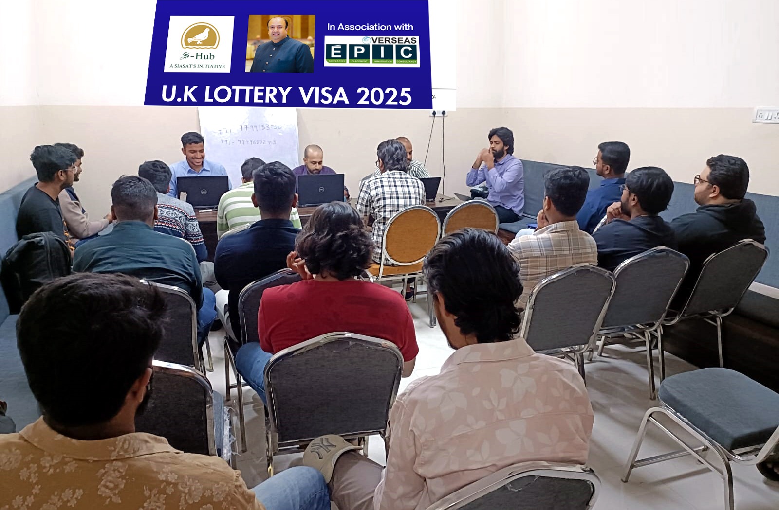MLC Amer Ali Khan Felicitates 107 Free Applications for UK Youth Mobility Visa via S-Hub