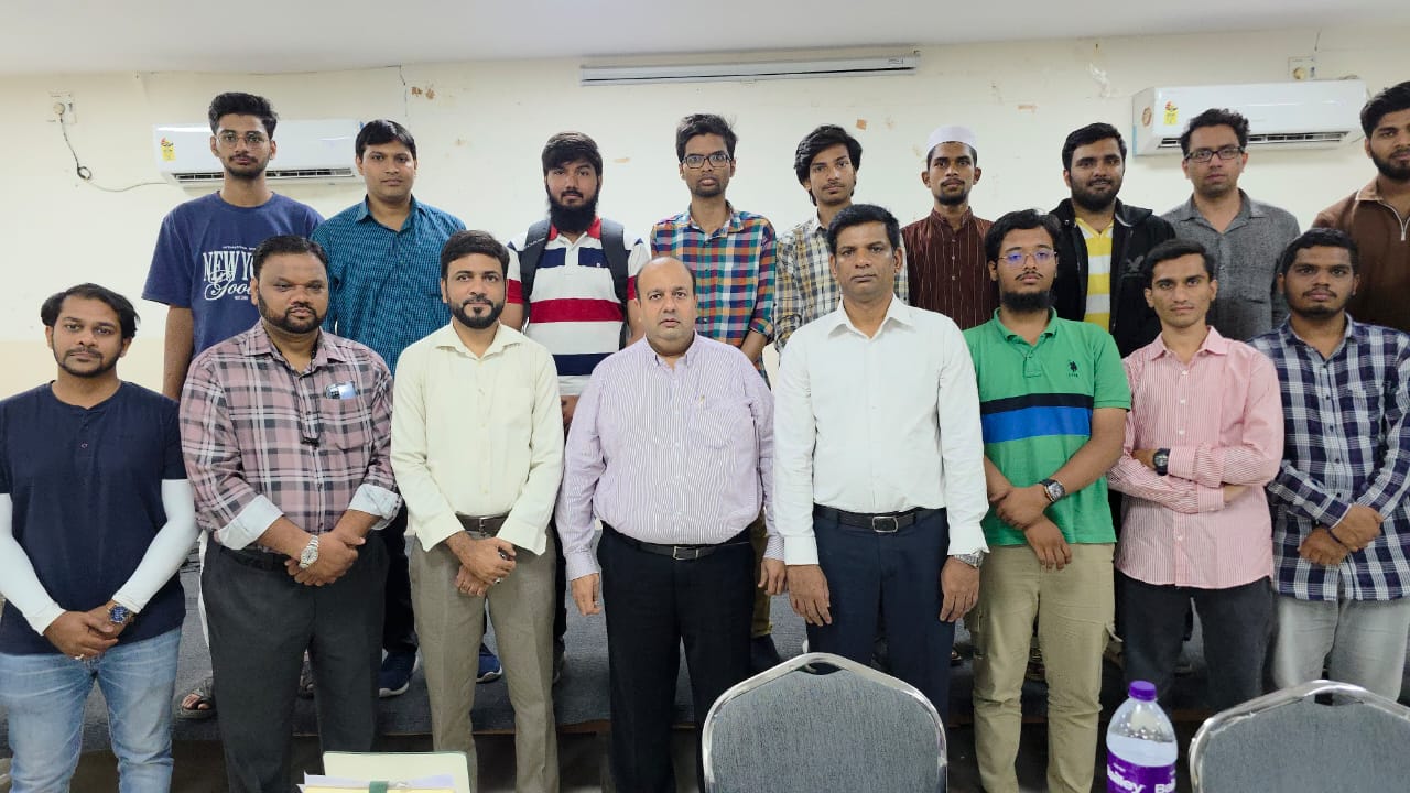 MLC Amer Ali Khan Interacts with Trainees at S-Hub Technical Training Programme